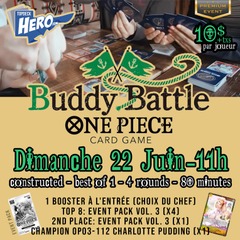 One Piece  Buddy Battle 2025 - Premium Event - Dimanche le 22 Juin 11h